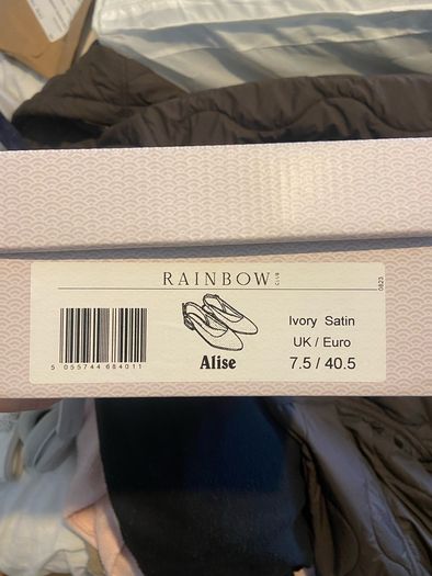 wedding shoes (flats)