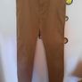 Marks and Spencers Tan Jeans Age 13 Image 2