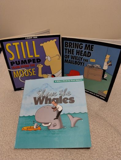 Dilbert Classic comic Books By Scott Adams