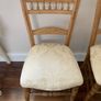 Pair Victorian Style Chairs Image 2