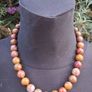 Stunning Knotted Red Jasper Necklace Image 2
