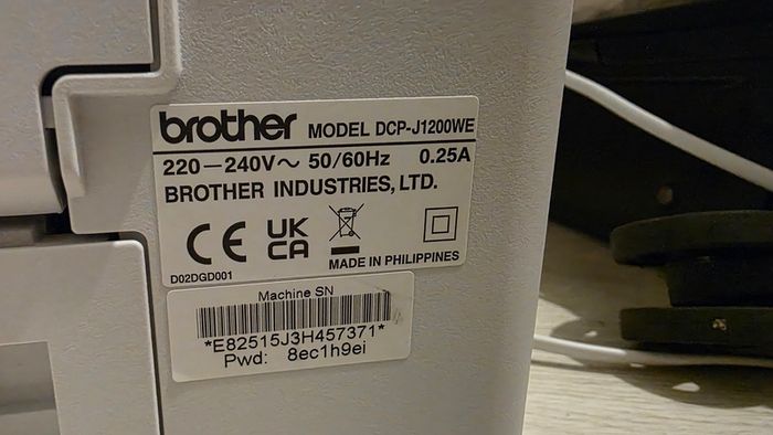 Brother DCP-J1200WE Compact 3-in-1 Inkjet Printer