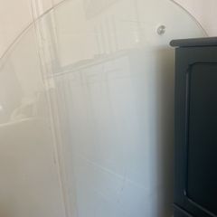 glass table top 120cm