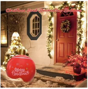 Giant Inflatable Christmas Bauble