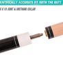 Pool Cue Stick - 58 inch Canadian Maple Professional Billiard Pool Stick (FREE POSTAGE) Image 3