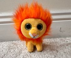 Bushy Teenie Beanie Boos Lion McDonalds 2017 approx. 8 cm. Used Please see photos