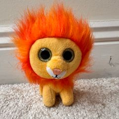 Bushy Teenie Beanie Boos Lion McDonalds 2017 approx. 8 cm. Used Please see photos