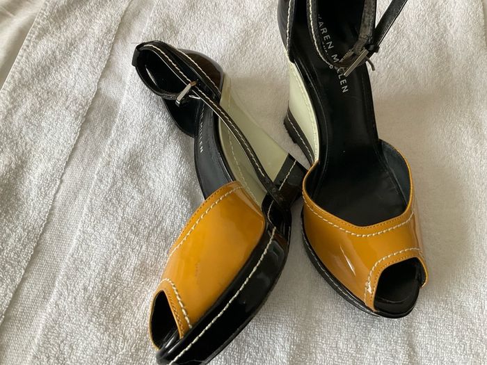 Karen Millen Wedge Leather Upper Heels for Women