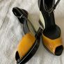 Karen Millen Wedge Leather Upper Heels for Women Image 2