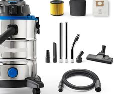 30L Wet and Dry Vacuum Cleaner with Power Take Off