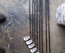 full set of graphite clubs (4 to sw)
