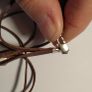 Handmade Silver and Leather Necklace Image 5