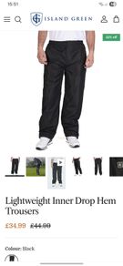 Golf trousers