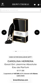 Carolina Herrera Good Girl Jasmine Absolute for her