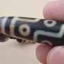 Antique Style Vintage Himalayan 9 Eyes Agate Dzi Bead Pendant Necklace Image 9