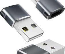 USB C to USB Adaptor, USB to USB C Adapter 3Pack, Type C Female to A Male Charger Cable Converter Compatible with Mbook, Notebook, Tablet, Smartphone, Airpods,Galaxy S23 S24 A34, iPad 10 Air 4 5