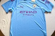 Brand New 2019/20 125Years Manchester City Puma Jersey Size XL Adults