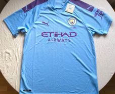 Brand New 2019/20 125Years Manchester City Puma Jersey Size XL Adults