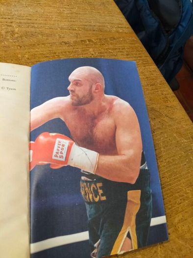 Tyson Fury behind the Mask my Autobiography.