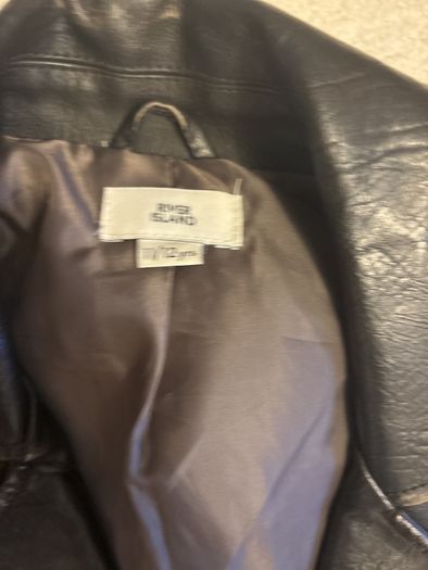 leather coat