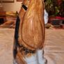 Large English Ceramic Pottery Hound Dog Image 3