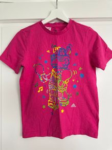 Adidas Lego 11/12Y t-shirt cotton pink