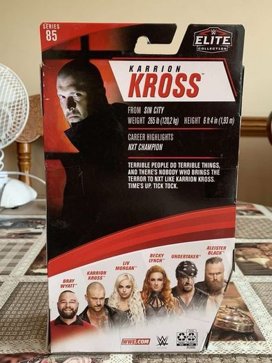 wwe elite series 85 Karrion Kross action figure