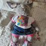 Cute fluffy bunny in build a bear outfit Image 4