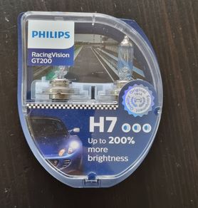 Philips Racing Vision GT200 H7 bulbs