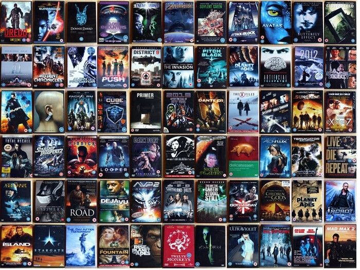 Science fiction movies (DVD)