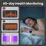 Smart Watch for Men Women Answer/Make Call, 1.95" HD Screen Fitness Watch with Heart Rate/Sleep/Stress Monitor, New Smartwatch with 110+ Sport Modes, IP68 Waterproof Activity Tracker for Android iOS Image 4