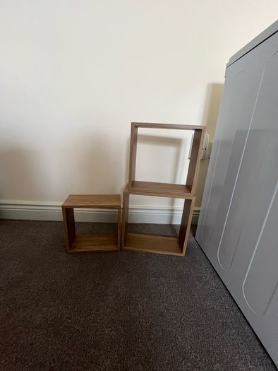 Trio of shelves