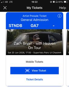 Zach Bryan Tickets
