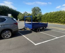 steel car trailer