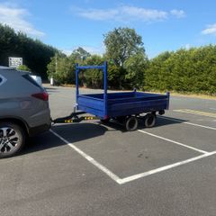 steel car trailer
