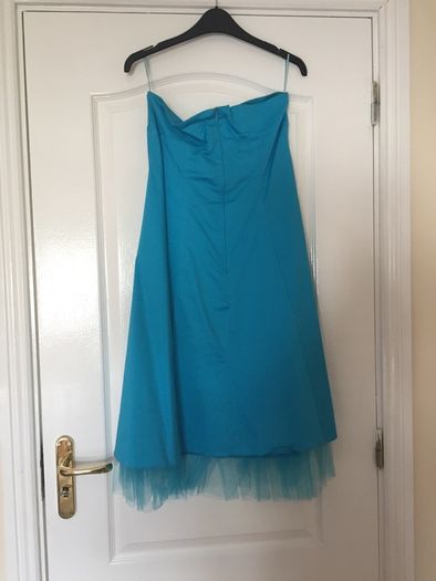 Blue Dress and Cardigan