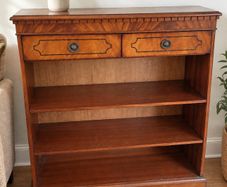 Traditional Bookcase with 2 Drawers