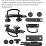 Car Roof Bars 4PCS/set Stainless Steel U-Bolts Clamps Universal Car Van Mounting Fitting Kit Car Roof Luggage Accessories Roof Box Car Roof Rack Image 8