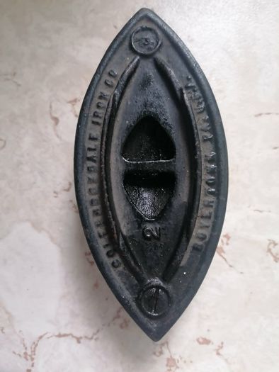 Antique Colebrookdale Co. Iron Base - Cast Iron