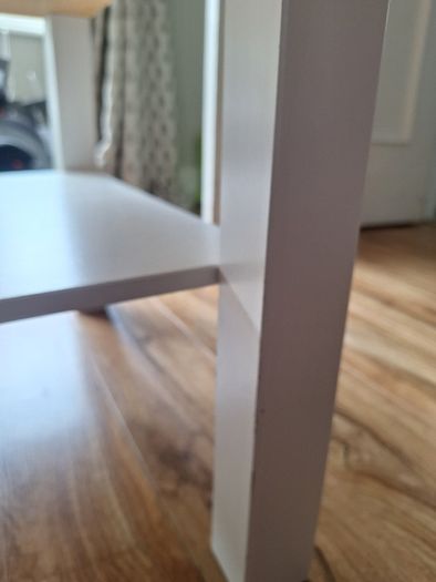 White coffee table
