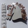 Vintage horse head brooch. Image 6