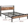 King Size Bed Frame with Storage Image 9
