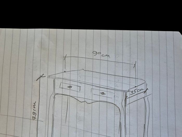 Cadillac Pink & Gold Glamour Console Table