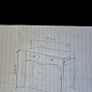 Cadillac Pink & Gold Glamour Console Table Image 5