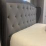 Luxury Grey Double Bed Image 2