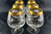 Mid century Theresienthal Cognac glasses