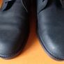 Mens River Island Leather Lace Up Ankle Boots Size 10 Image 3
