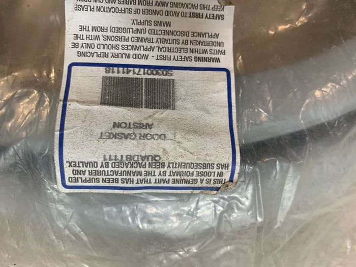 Door gaskets and elements clearance