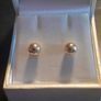 ladies 9ct gold earrings Image 5