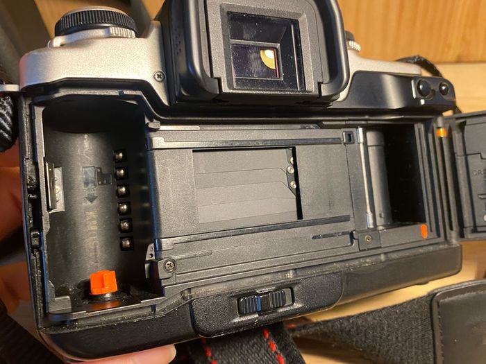 Canon EOS 55 Film Camera + 50mm f/1.8 Lens